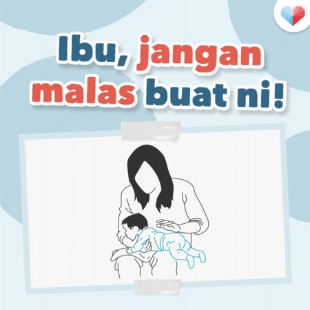 PENTING: Sendawakan Anak Anda Selepas Menyusu!