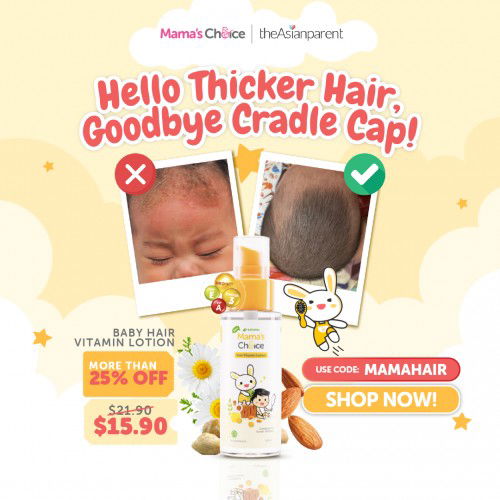 😥Uneven Hair Growth & Cradle Cap in Babies?
