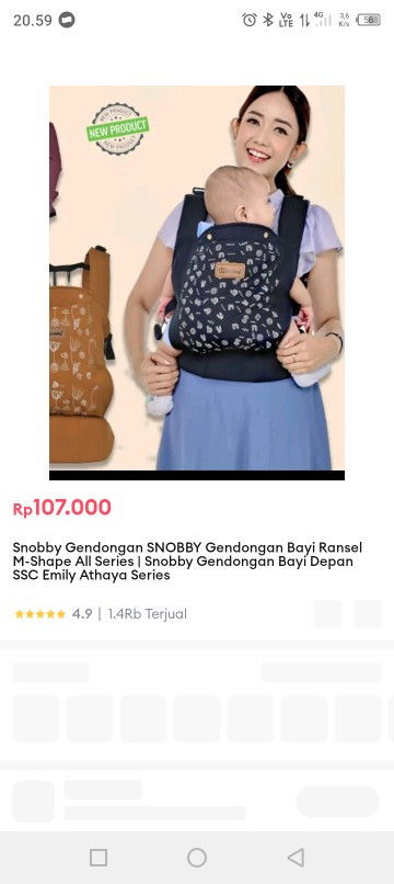 Rekomendasi gendongan dong bund