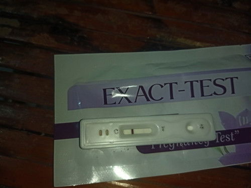 SINO PO NAKA TRY NA NG EXACT TEST ONE STEP PREGNANCY TEST? 
POSITIVE PO BA TO GANTO?