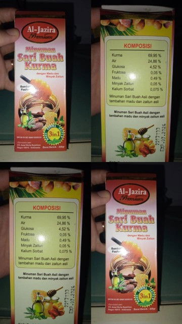 Bunda² mau nanya soal Minuman Sari Buah Kurma (Madu)