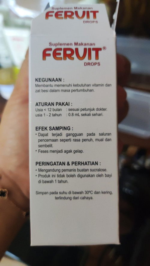 Zat Besi dan Vit D untuk bayi 4bulan