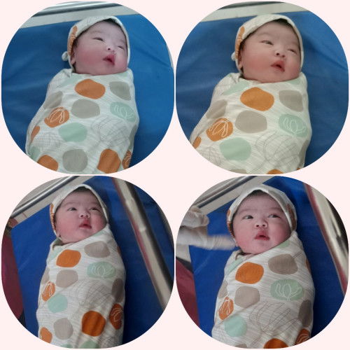 Launching babry girl