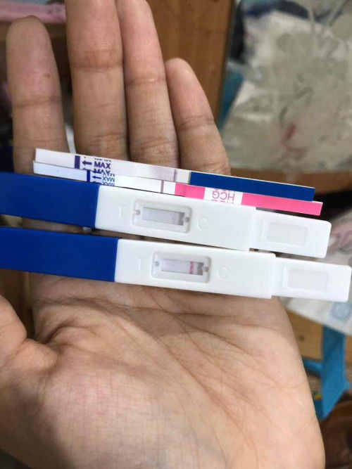 มีใครที่ตรวจขึ้นแบบนี้แล้วตั้งครรภ์บ้างมั้ยคะ