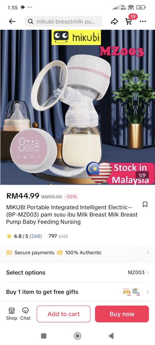 Pam susu online