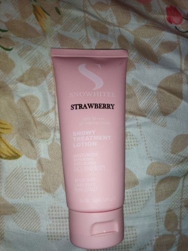 Snowy treatment lotion