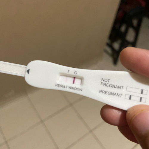 Pregnant test samar