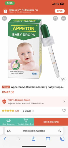 Naikkan berat badan baby 6 bulan