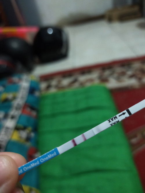 Pasca kuret tespek masih Garis 2