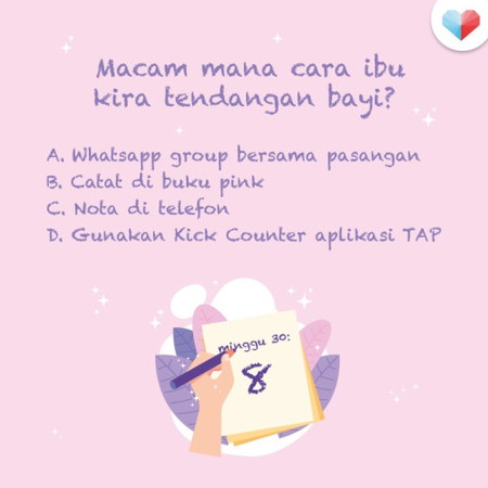 Cara Kira Tendangan Bayi