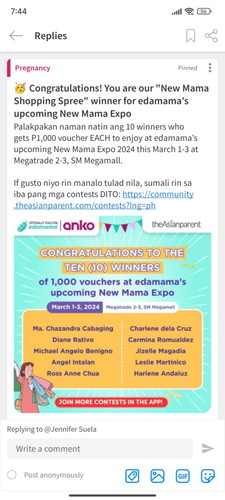 SINO PO NANALO DITO NAKUHA NIYO NA POBA VOUCHER NIYO? SALAMAT PO SA SASAGOT