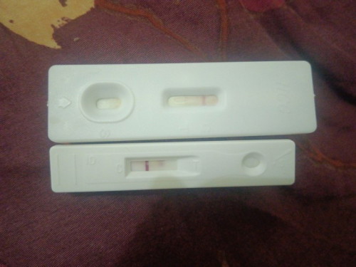 hello po, consider as pregnant na po ba kapag dalawang line pero yong isang line po nag kalat and di