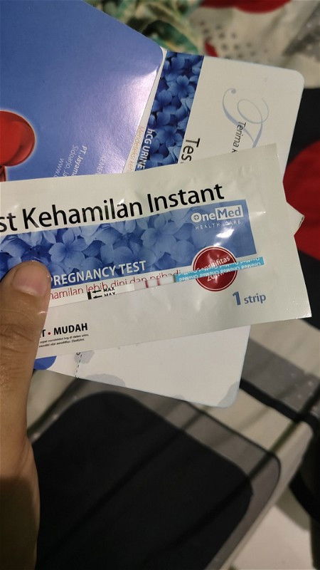 Hasil testpack positif