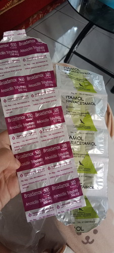 Apakah bahaya minum obat broadamox 500 dan itamol paracetamol