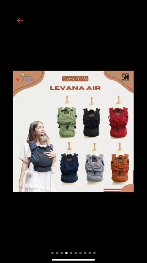 Maaf melenceng
Bunda-bunda ada yang minat gendongan levana cuddleme gak
Belum pernah dipake
Dipake