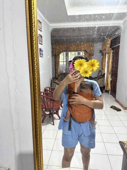 Udah bener blm ya gendong M shapenya