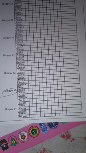 Kartu Monitor Gerakan Janin