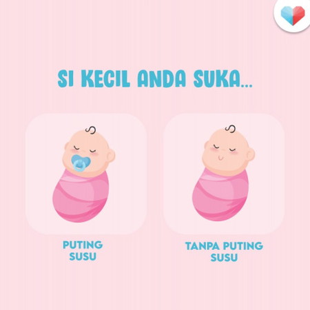 Pemakaian Puting Bayi / Pacifier