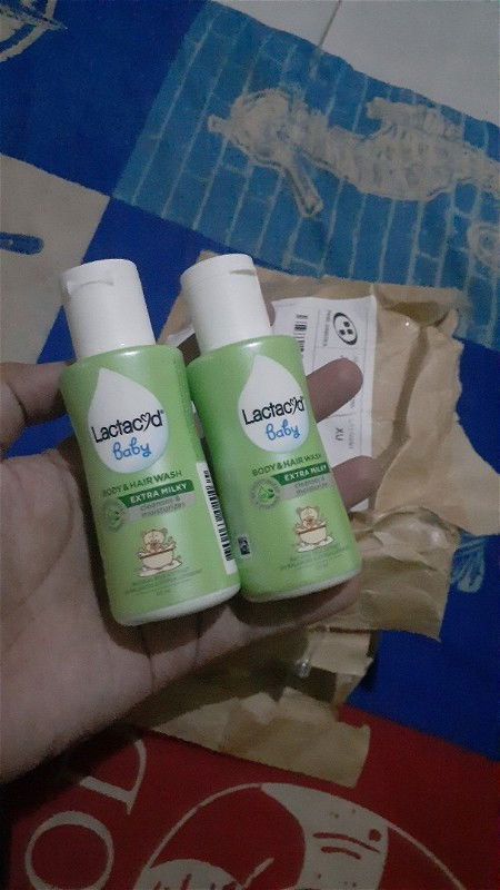 Giveaway dari TAP dan Lactacyd baby sudah sampai
