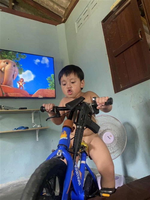 ลูกไม่กินนมวัวเลยกินแต่ไวตามิล