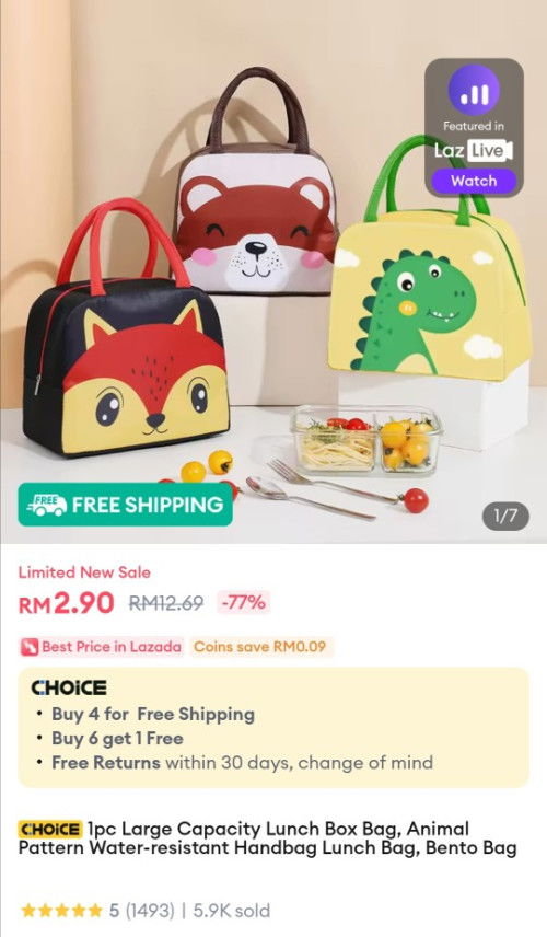 Lunch Box bag murah