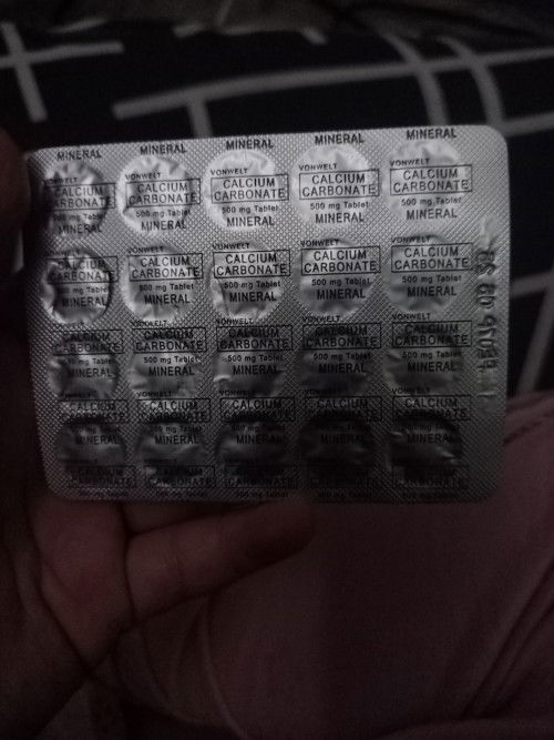 Mga momsh Yung vonwelt calcium carbonate Mineral ba na galing sa center pwede na?