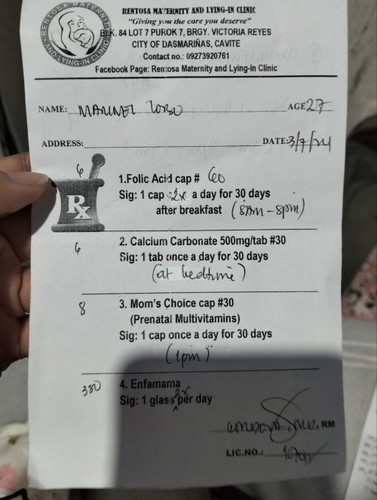 Prenatal vitamins