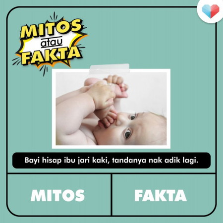 Petanda Bayi Hisap Ibu Jari Kaki