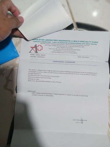 Tanong ko lng po ano po ba ibig sabihin 7weeks pregnant result ng transv no fetal heart,nag worried