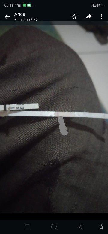 Nanya Bun saya tespek garis satu cuman saya kenapa banyak mengalami gejala hamil ya Bun 😢