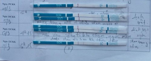 Mong con, đến ck dâu rụng thử que 1 vạch, ko chút dấu hiệu gì mang thai.