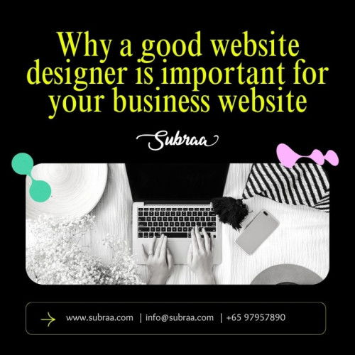 Visually appealing website that effectively represents your brand — Subraa