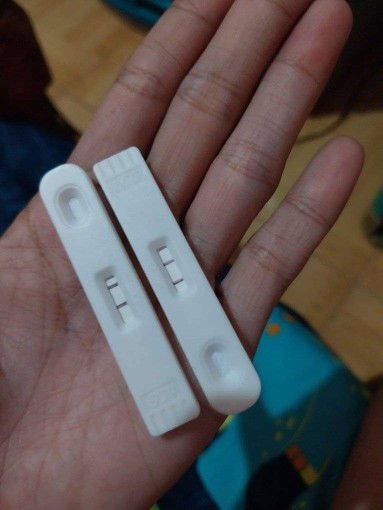 Spotting Pregnancy Test positive