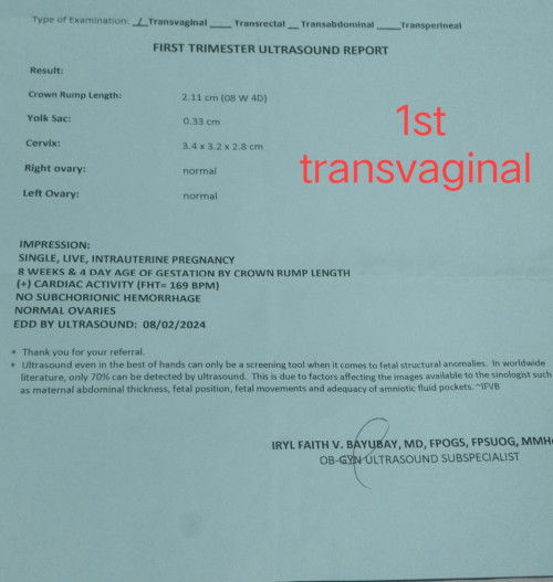Kusa bang nawawala ang yolk sac at 11 weeks?