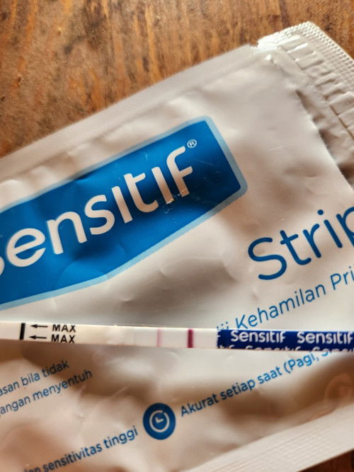 Positif tpi masih penebalan dinding rahim