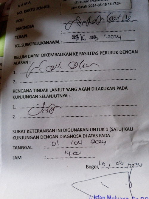 tulisan dokter obgyn