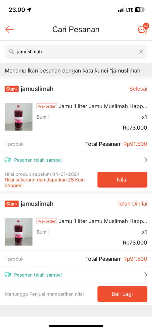 Alhamdulillah HB naik