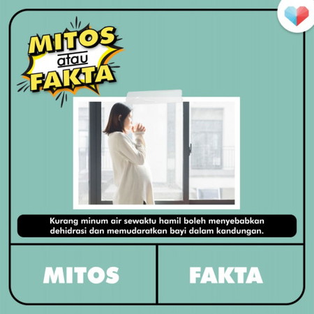 Fakta VS Mitos: Pengambilan Air Putih Sewaktu Hamil