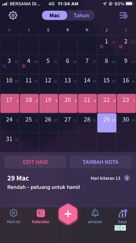 Keluar darah selepas 3hari hbis period