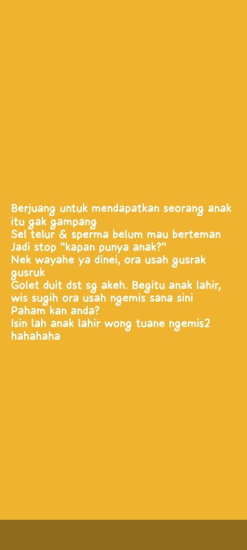 Sedih bgt rasanya pejuang garis 2