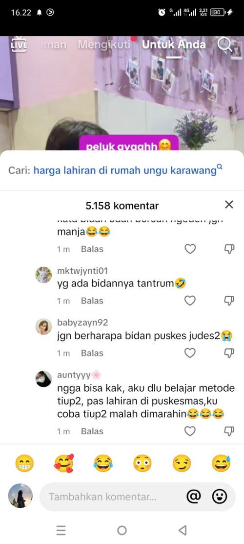 HPL 28 April, Bantu share pengalaman lahiran