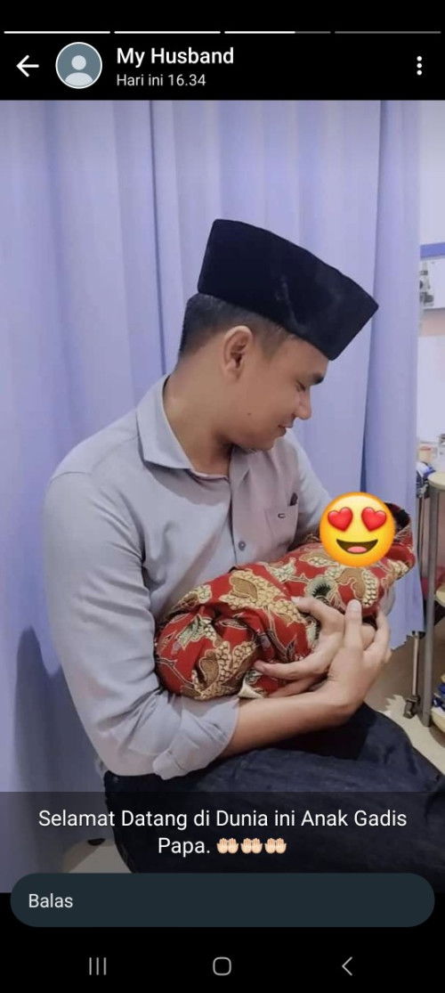 Hpl 9 April, 5 April bayi sudah lahir🥰
