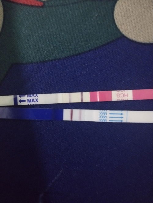 Em trể kinh 10 ngày thử 2 lần điều 2 vạch nhưng hôm nay em bị đau bụng dưới thì có sao không ạh