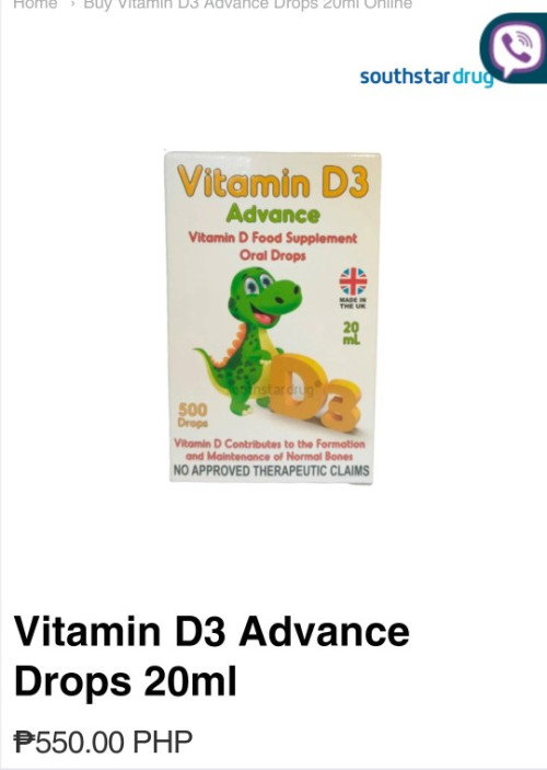 Vitamin D3 advance din po ba vit ng baby nyo?