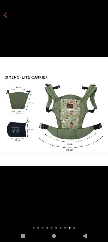 Bun mau tanya kalau pake gendongan ini usia bayi brpa bulan y