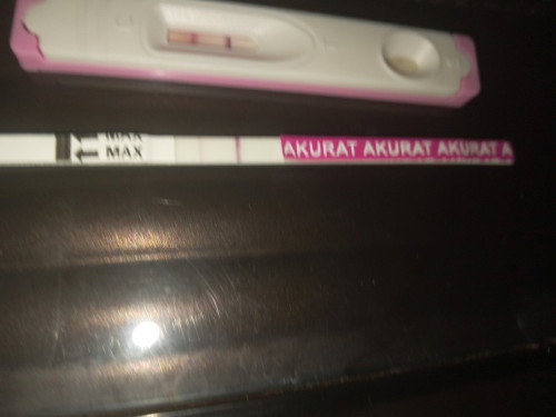 Hpht 17maret dan bulan april blm haid tp testpeck garis dua? Apa bnr sy hamil tp belum telat haid