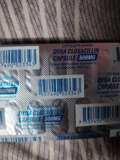 Hi momy,kmrin sy kena gigit kucing kaki Smpai bngkak lpas tu g klinik kna sntik and kna bgi ubat ni