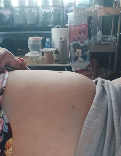 4 months bump
