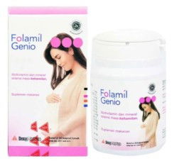 Mau tanya dong Bun punya vitamin folamil genio