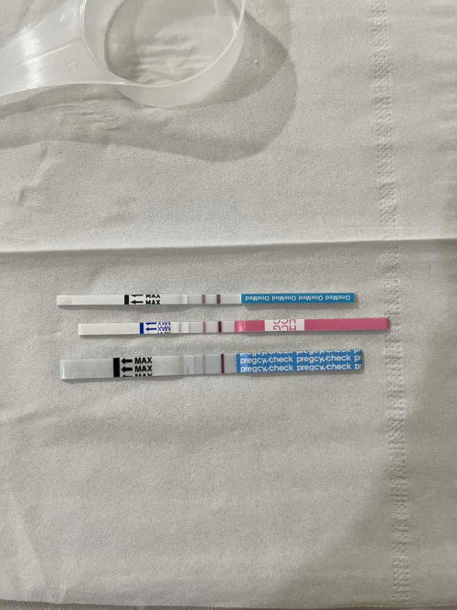 Tespek 4hari berturut2 hasilnya sama masih ada samar